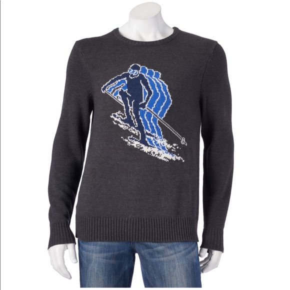 Urban Pipeline Other - Urban Pipeline Ski Dude Crew Sweater New Small